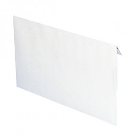 10 enveloppe blanche rectangulaire 110 x 220 ,72 g/m2,autoadhésives sans  fenêtre