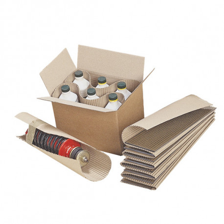 Carton déménagement - 60 cm x 40 cm x 40 cm - simple cannelure - Logistipack